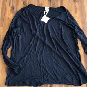 NWT Navy Blue Long Sleeve t-shirt